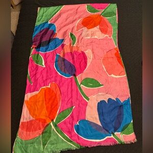 Kate Spade Oblong Scarf - 🌷 Print